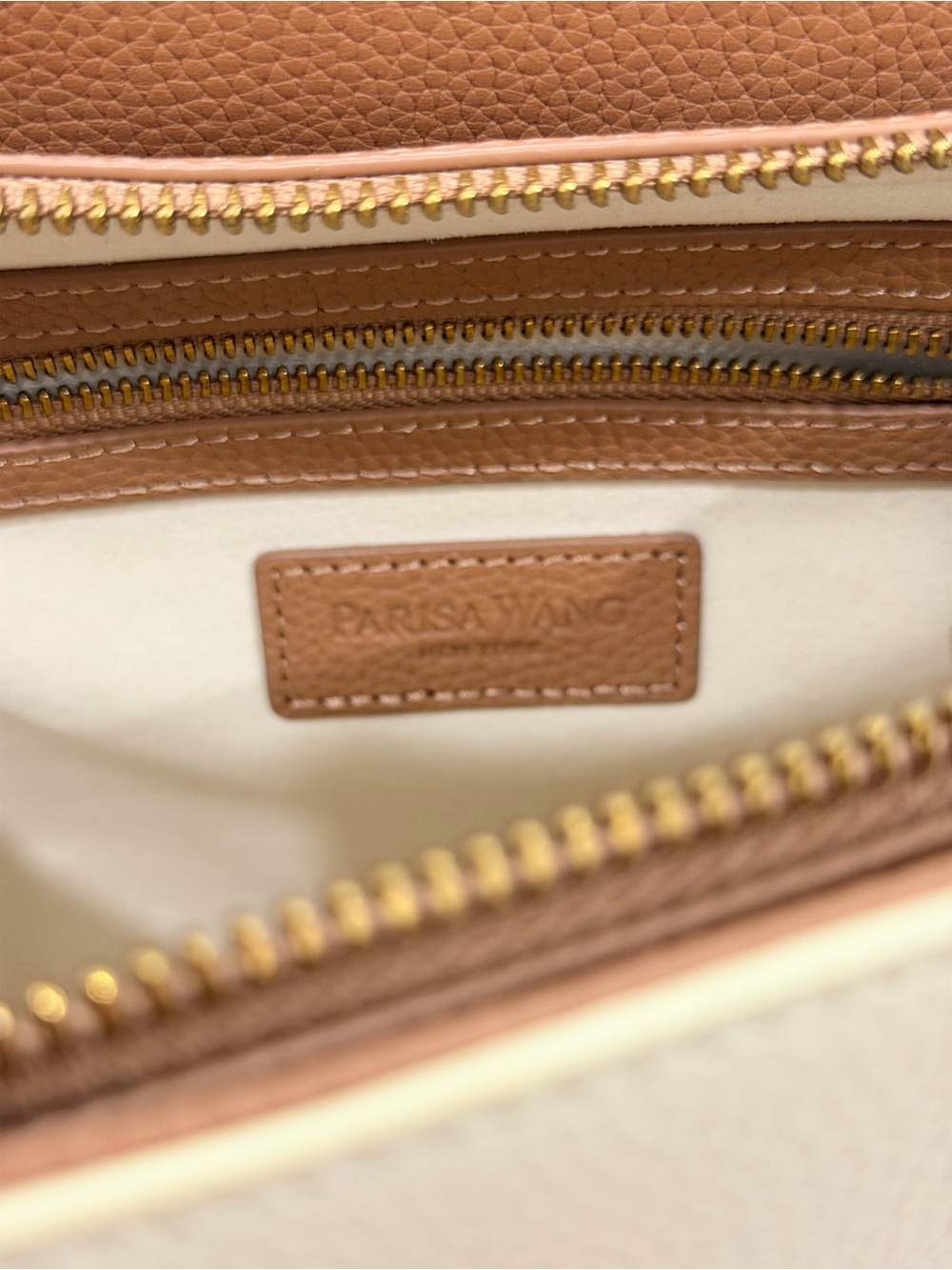 Parisa Wang Calf Leather Crossbody Bag/ Backpack - Picture 10 of 13